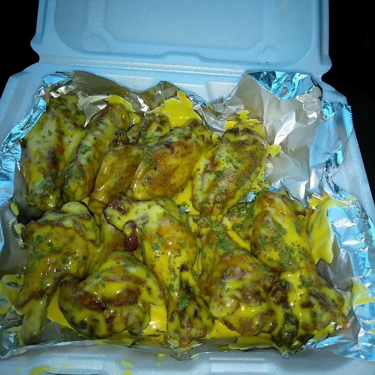 Honey Mustard Chicken Wings