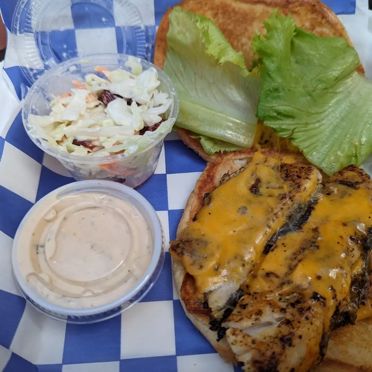 Walleye Sandwich