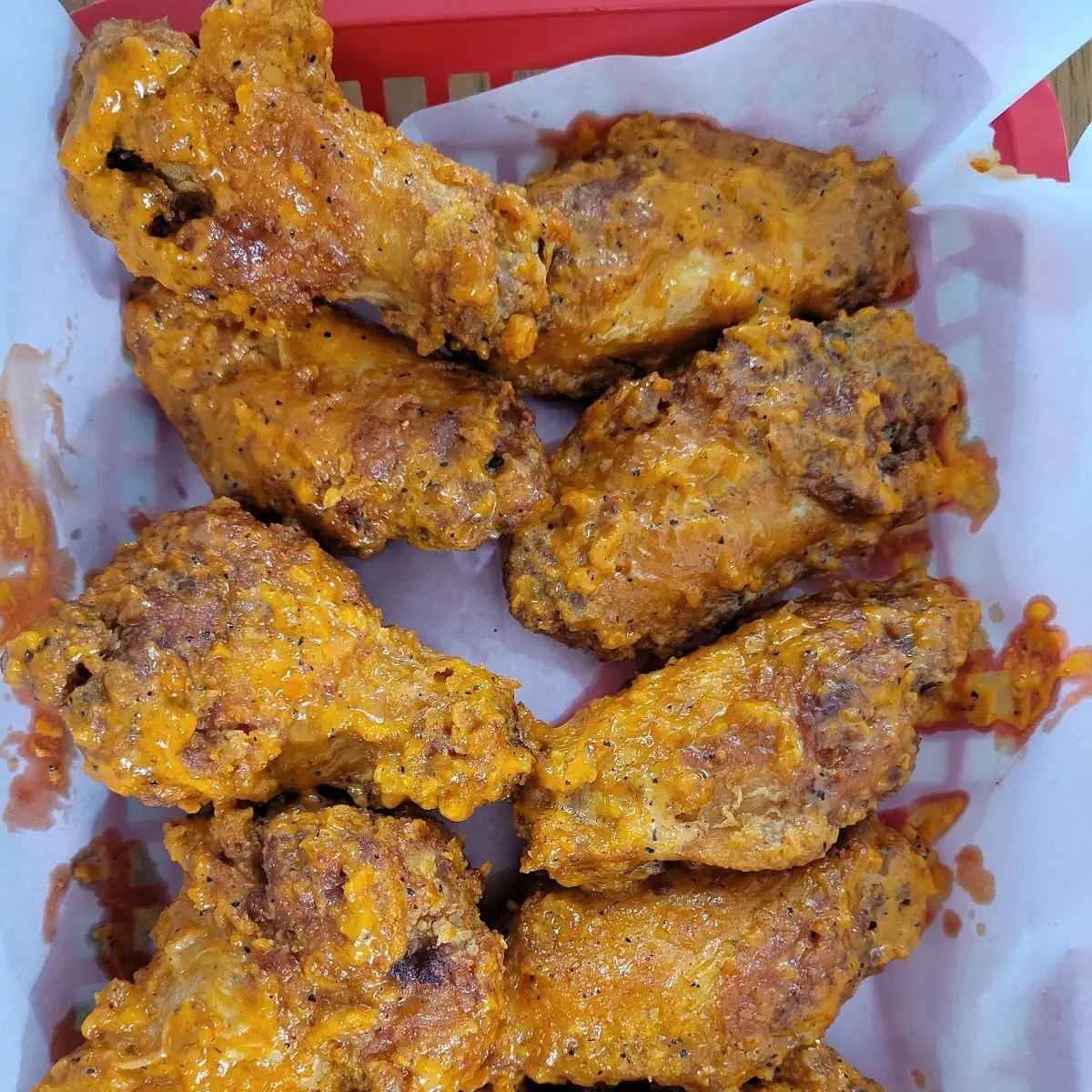 #40 6 Buffalo Wings