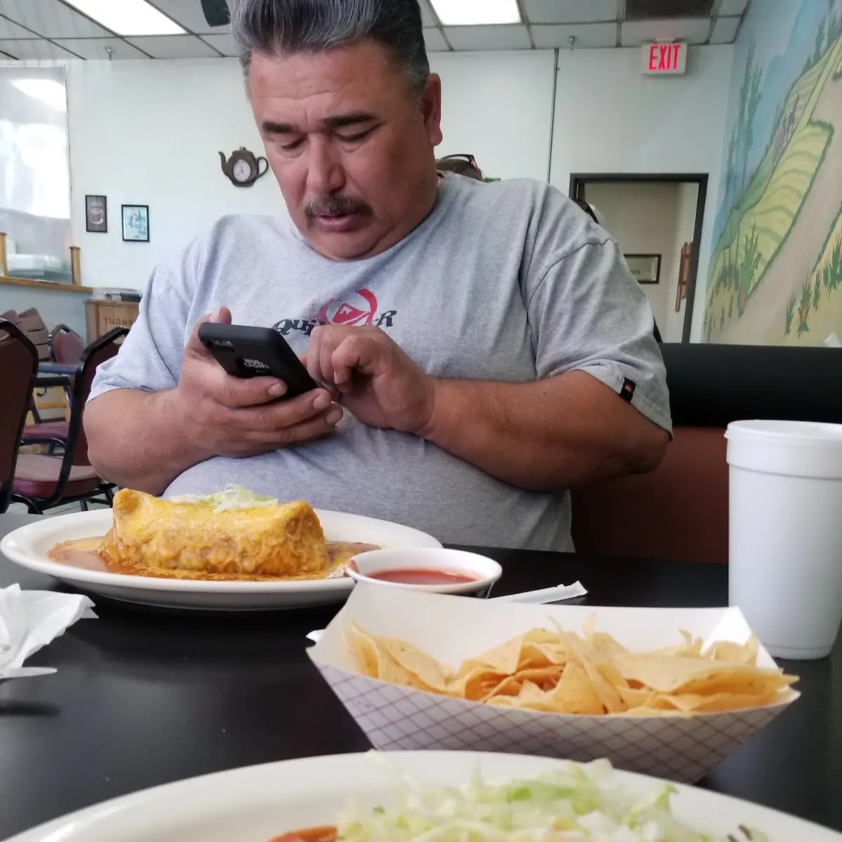 Wet Red Burrito