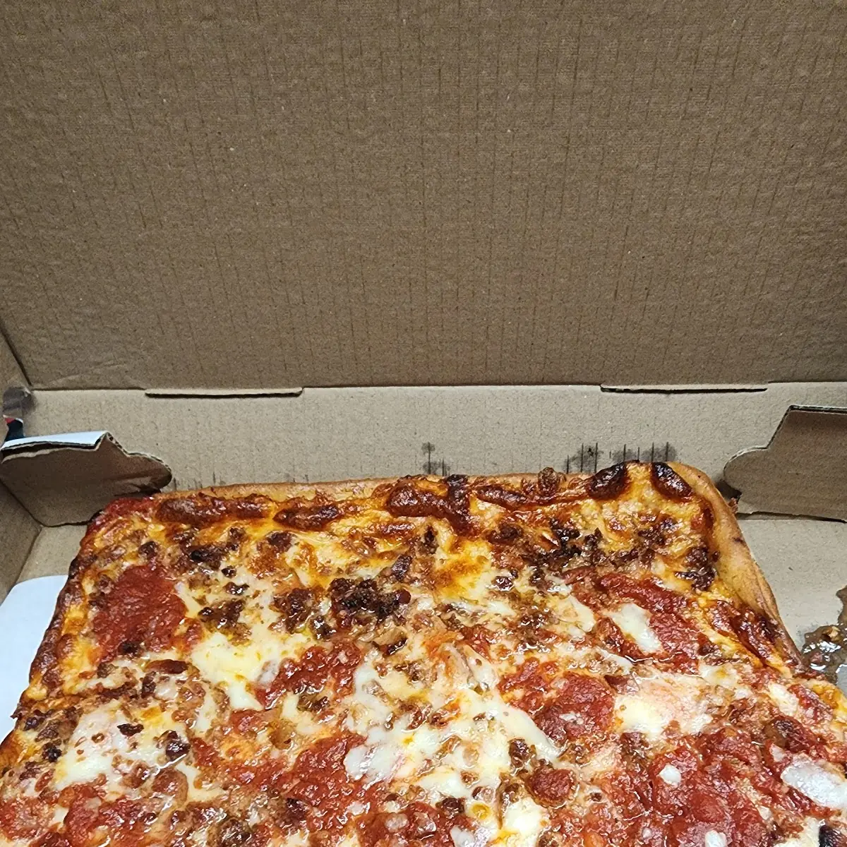Sicilian Cheese Pizza