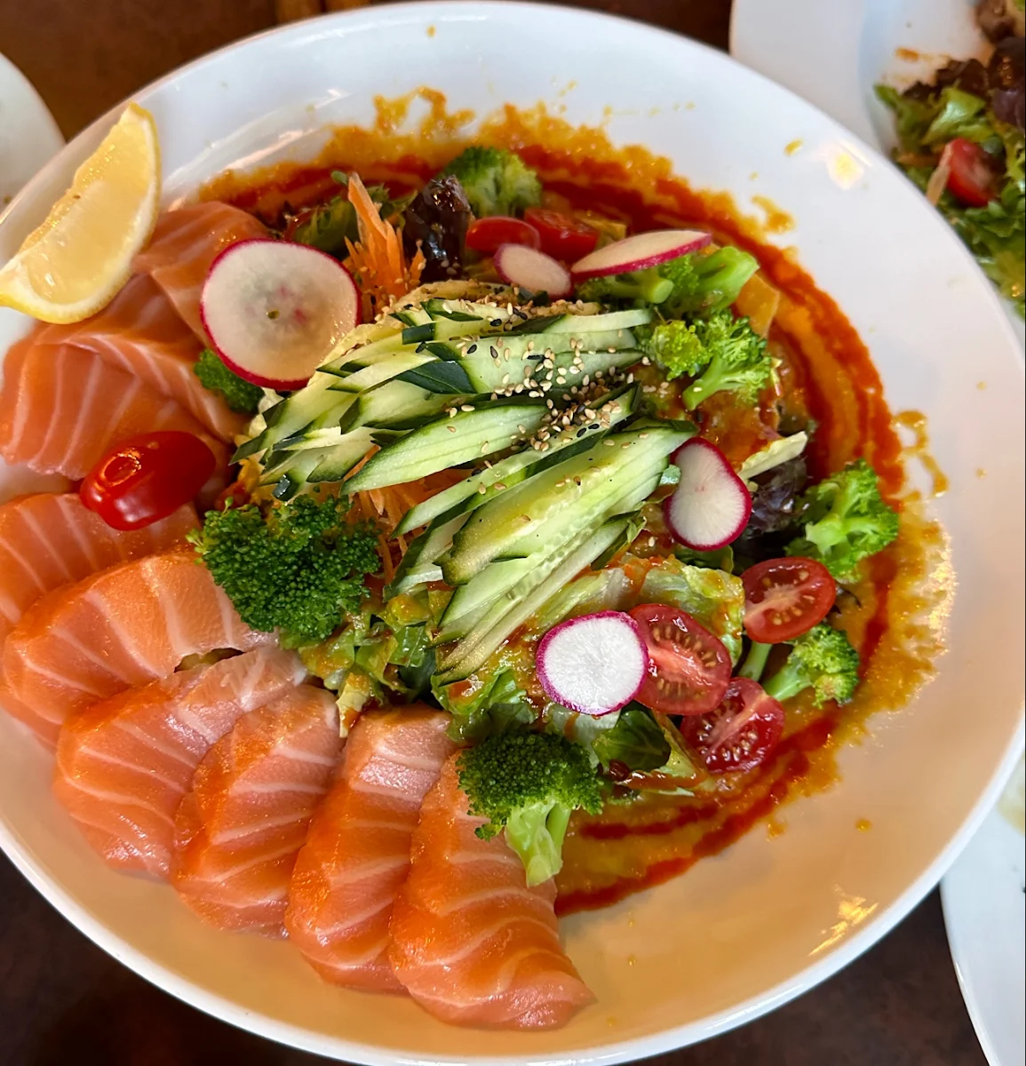 Spicy Salmon Salad