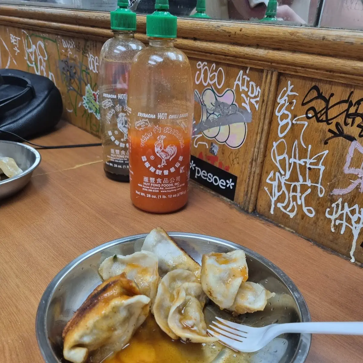 Pork and Chive Fried Dumplings