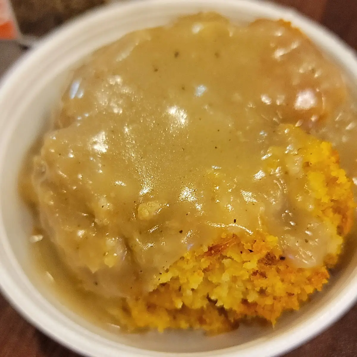 Cornbread Dressing with Brown Gravy