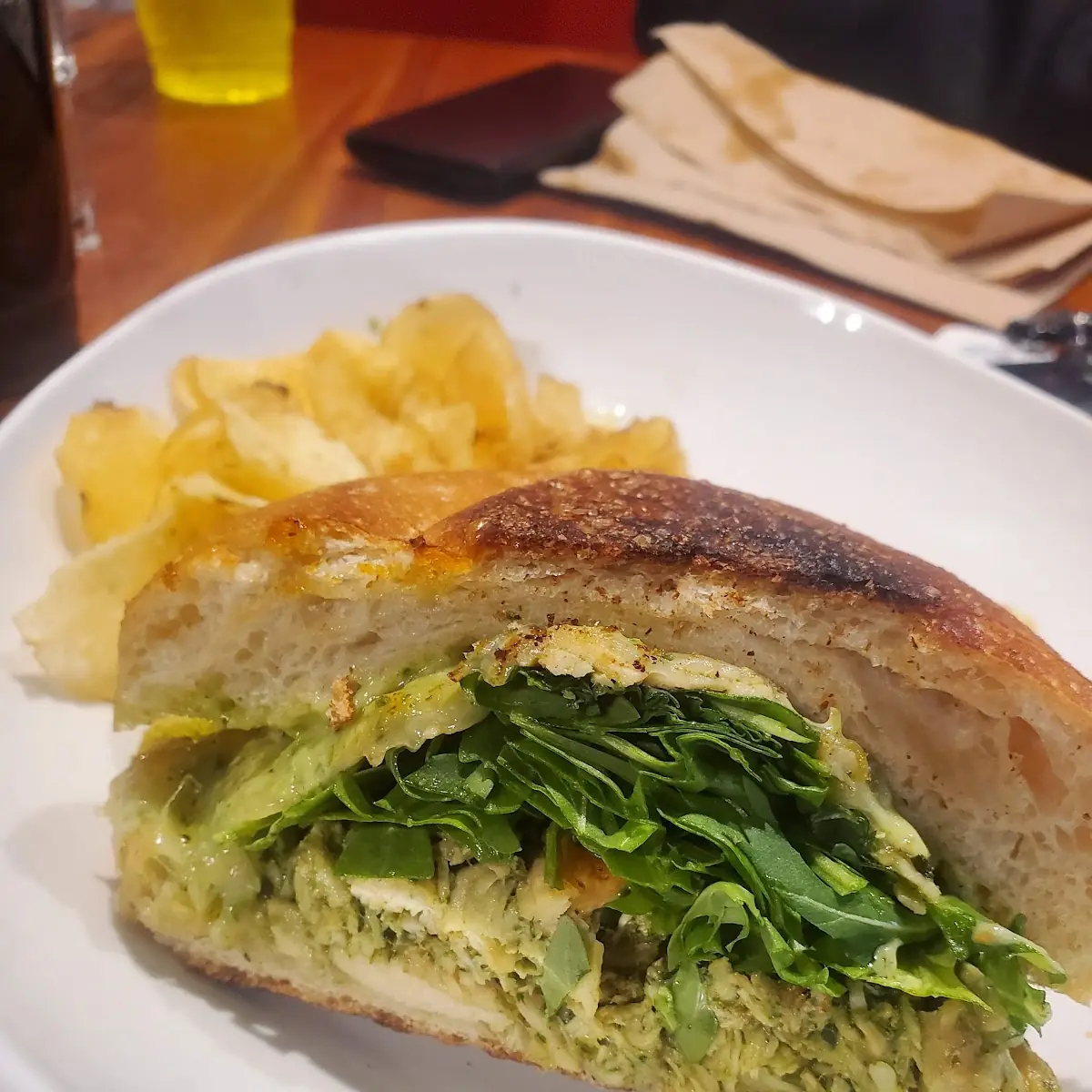 Chicken Pesto Panini