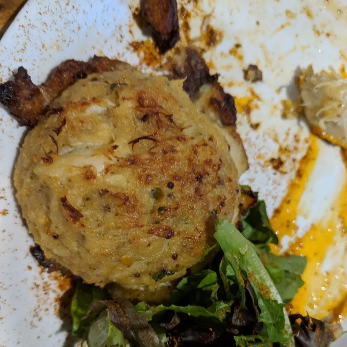Crab Cake Beni