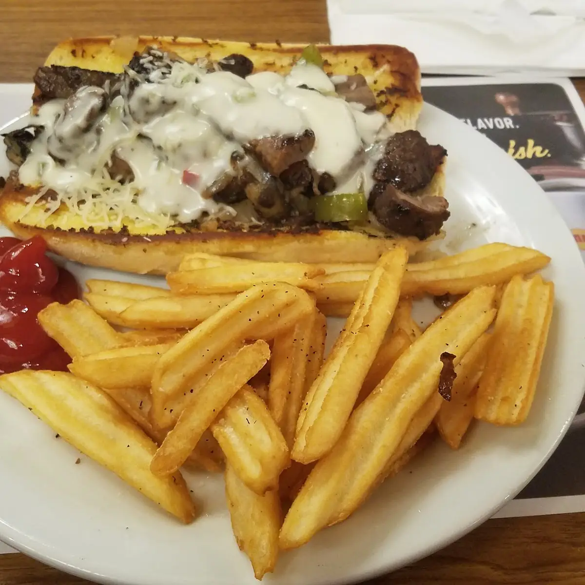 Philly Cheese Steak Sandwich