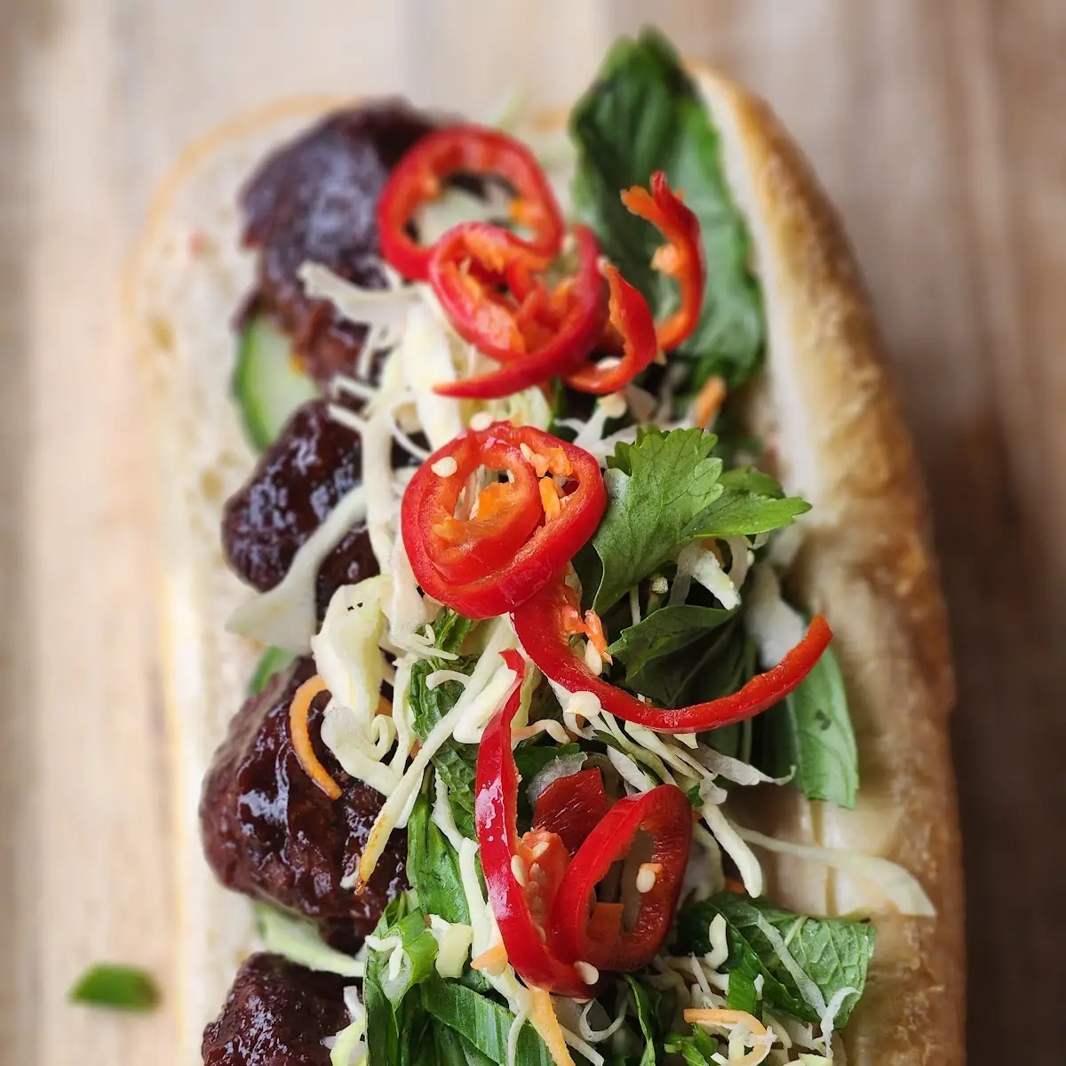 Smoked Tofu Banh MI