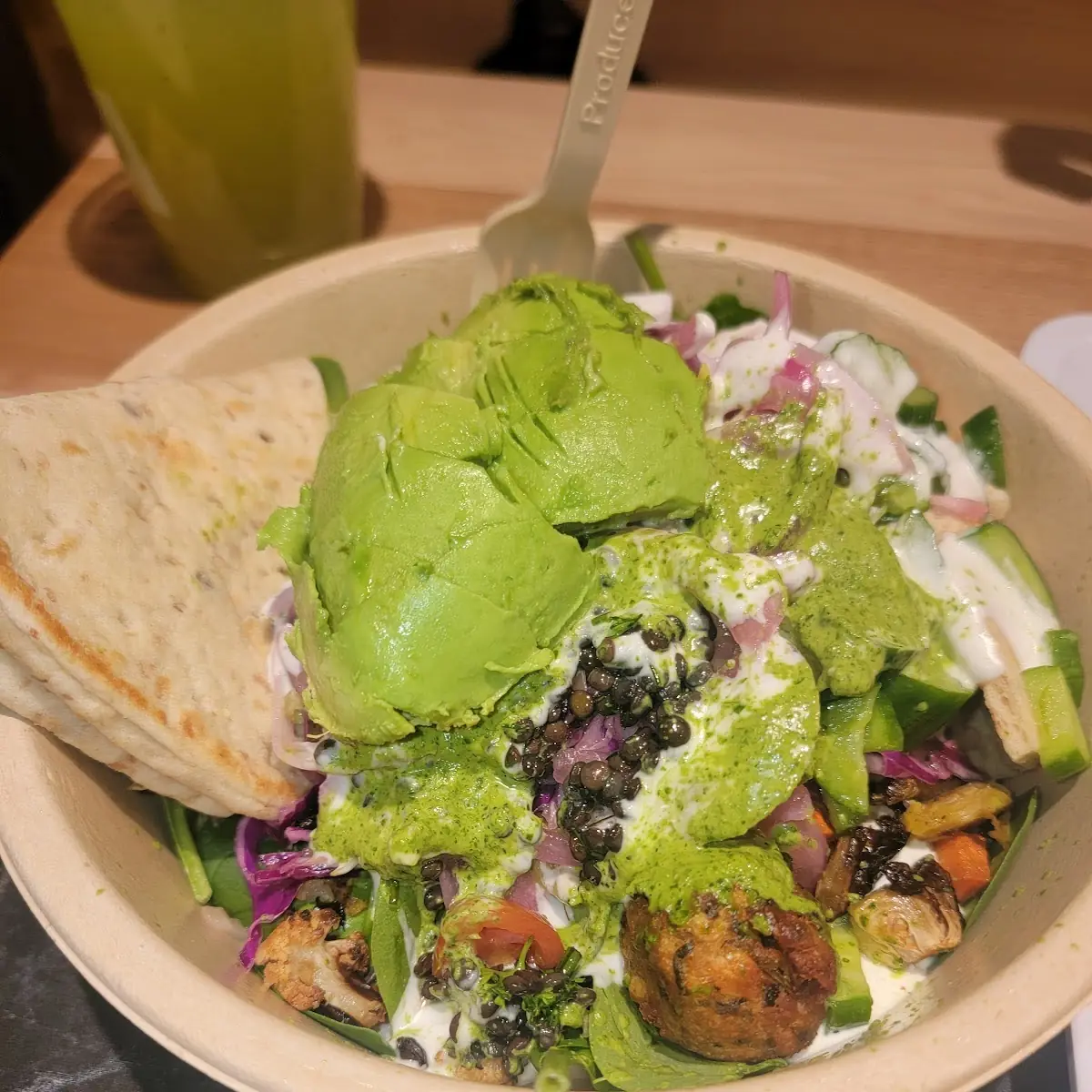 Lentil Avocado Salad