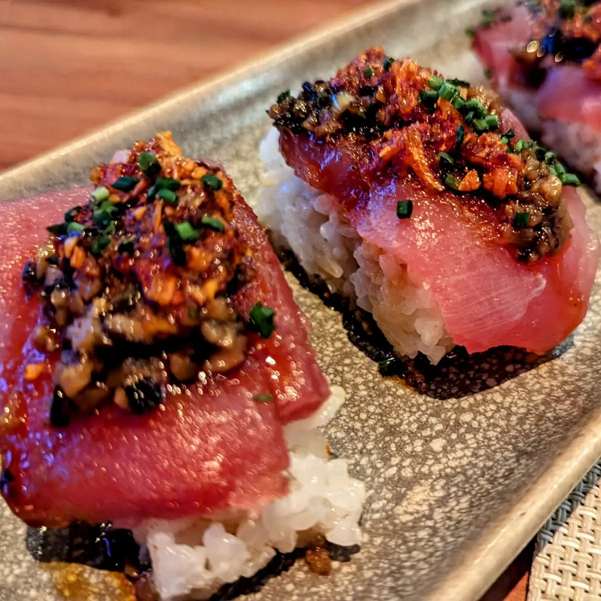 Big Eye Tuna Sashimi