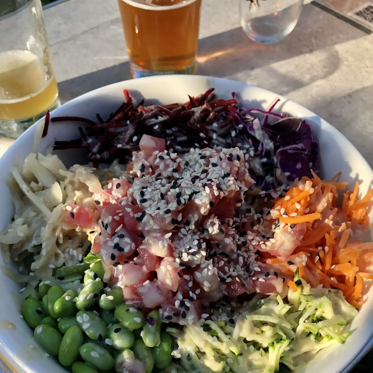 Poké Bowl, Sutton Brouërie - Microbrasserie & Auberge