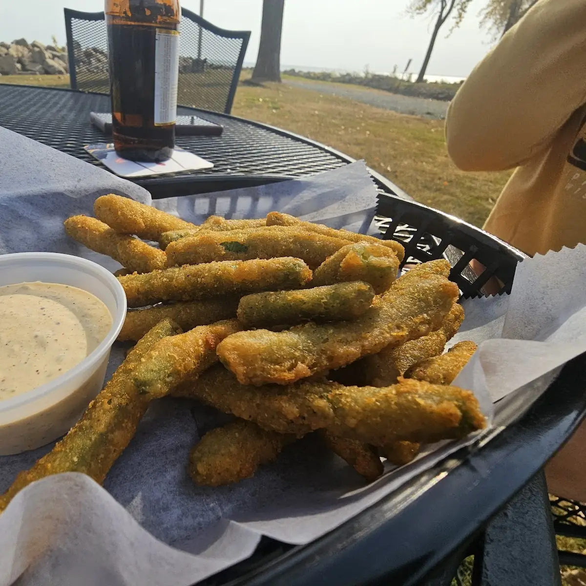 Deep Fried Green Beans