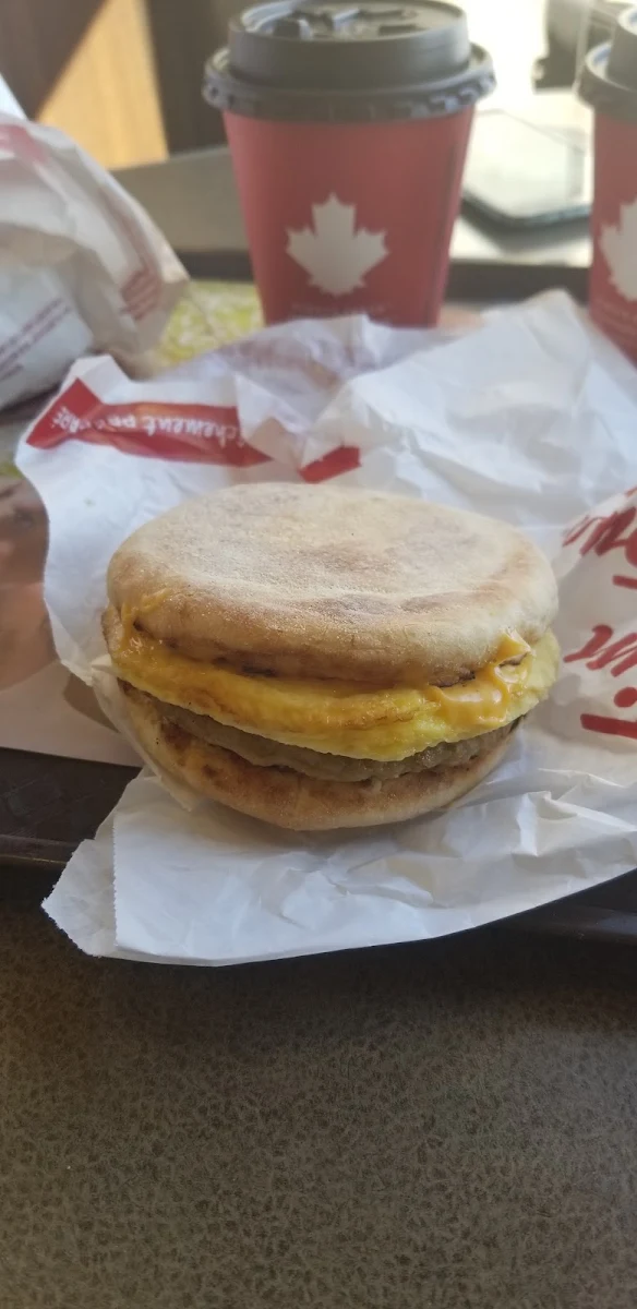 Breakfast Sausage Muffins, Tim Hortons