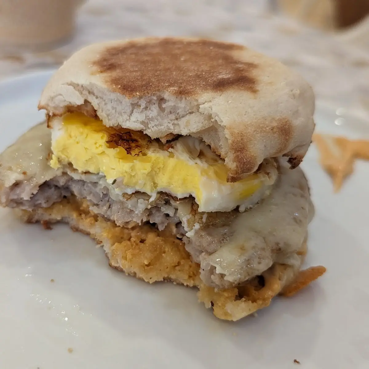 Sausage Egg & Cheese Sandwich