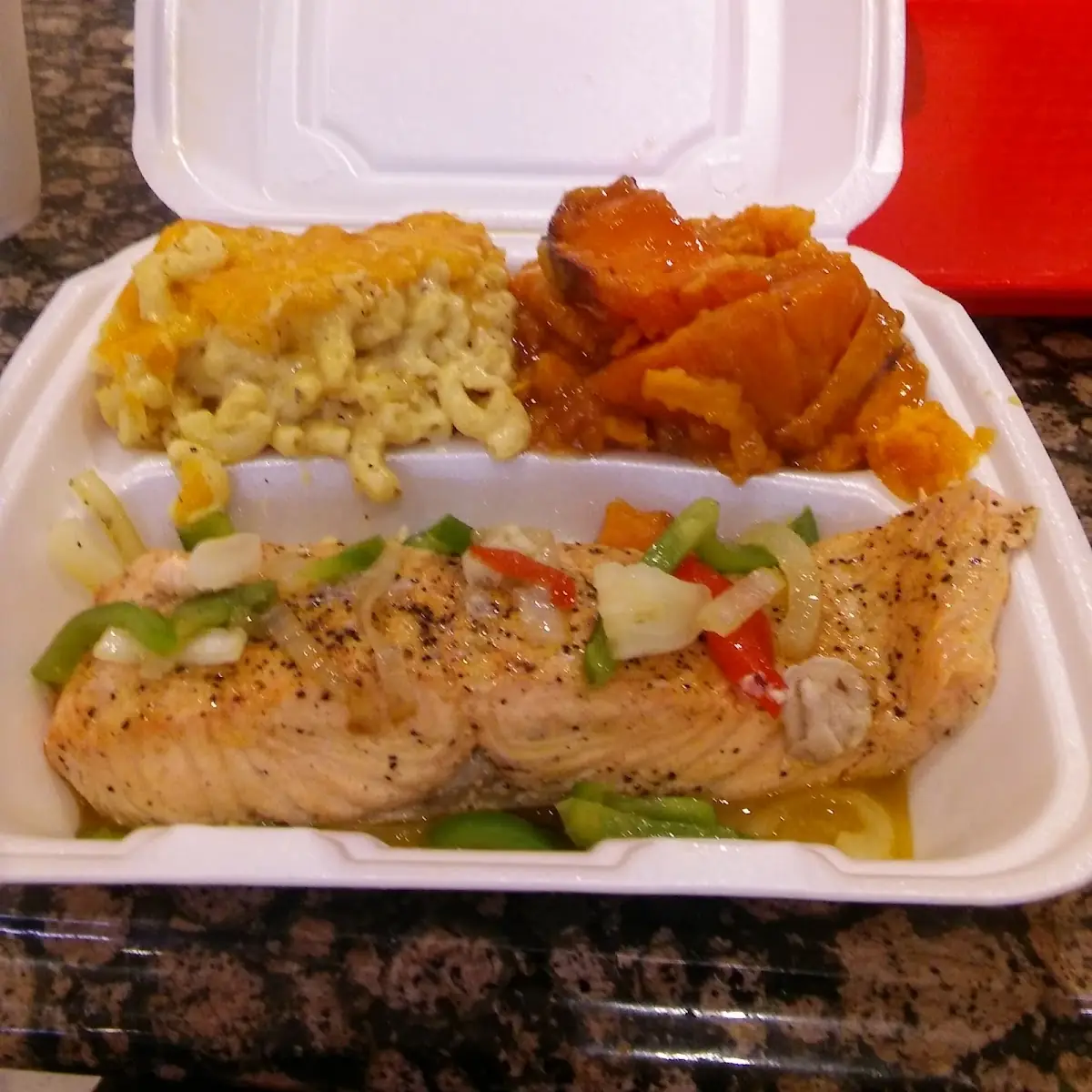 Stuffed Flounder Sides with Two Sides