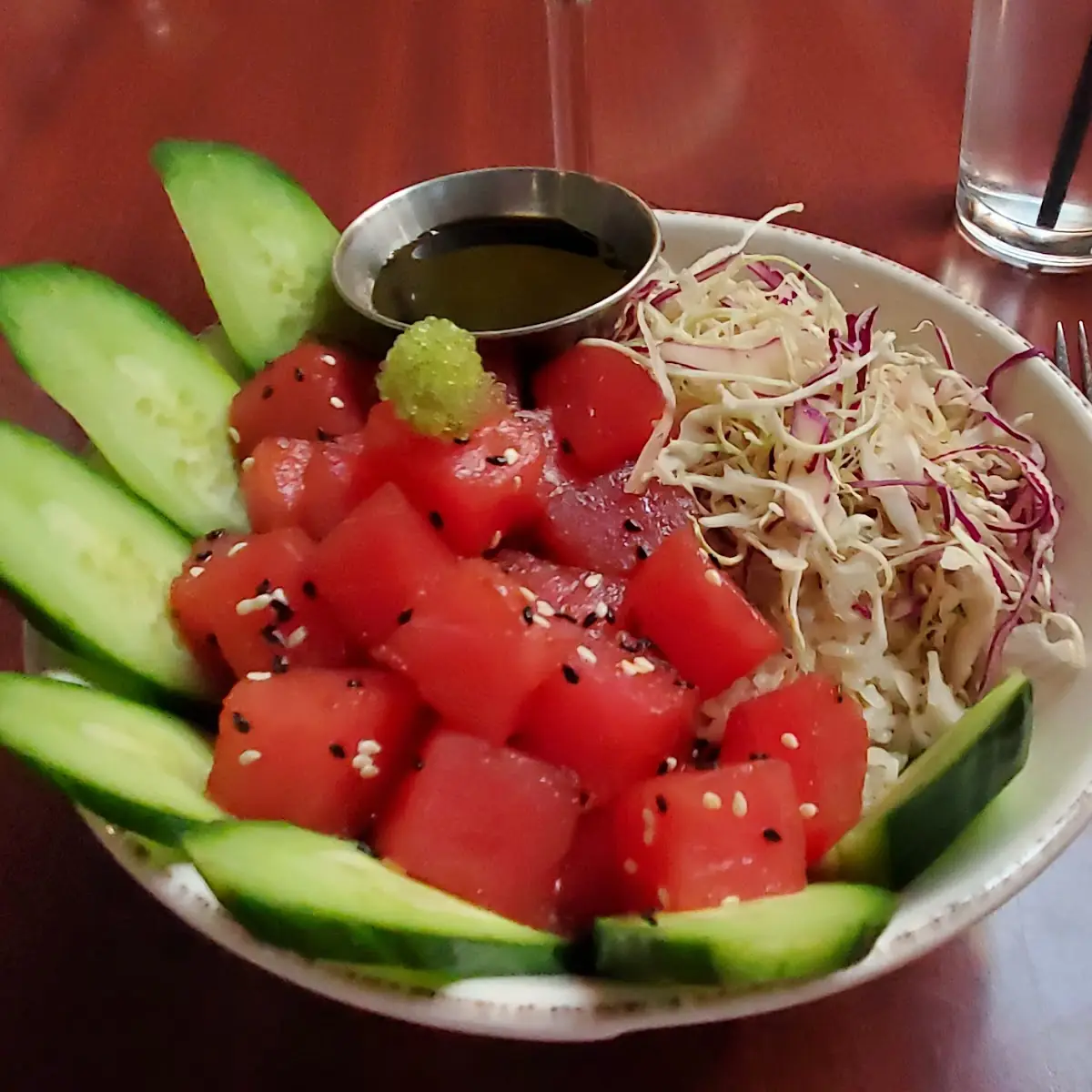 Ahi Tuna Poke Bowl