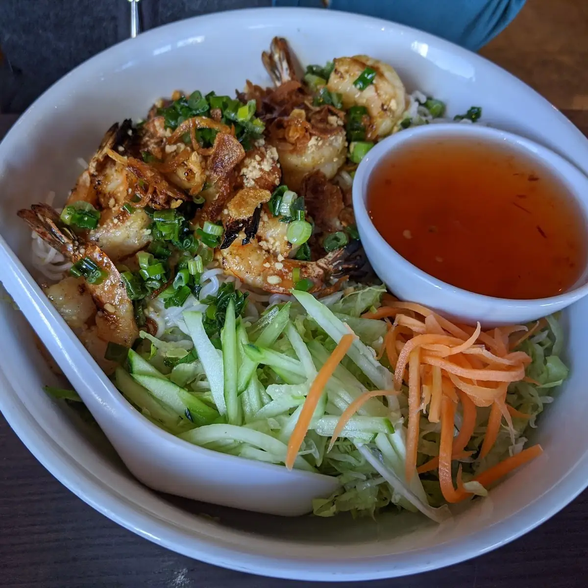 Bún Tôm Nướng - Grilled Shrimp