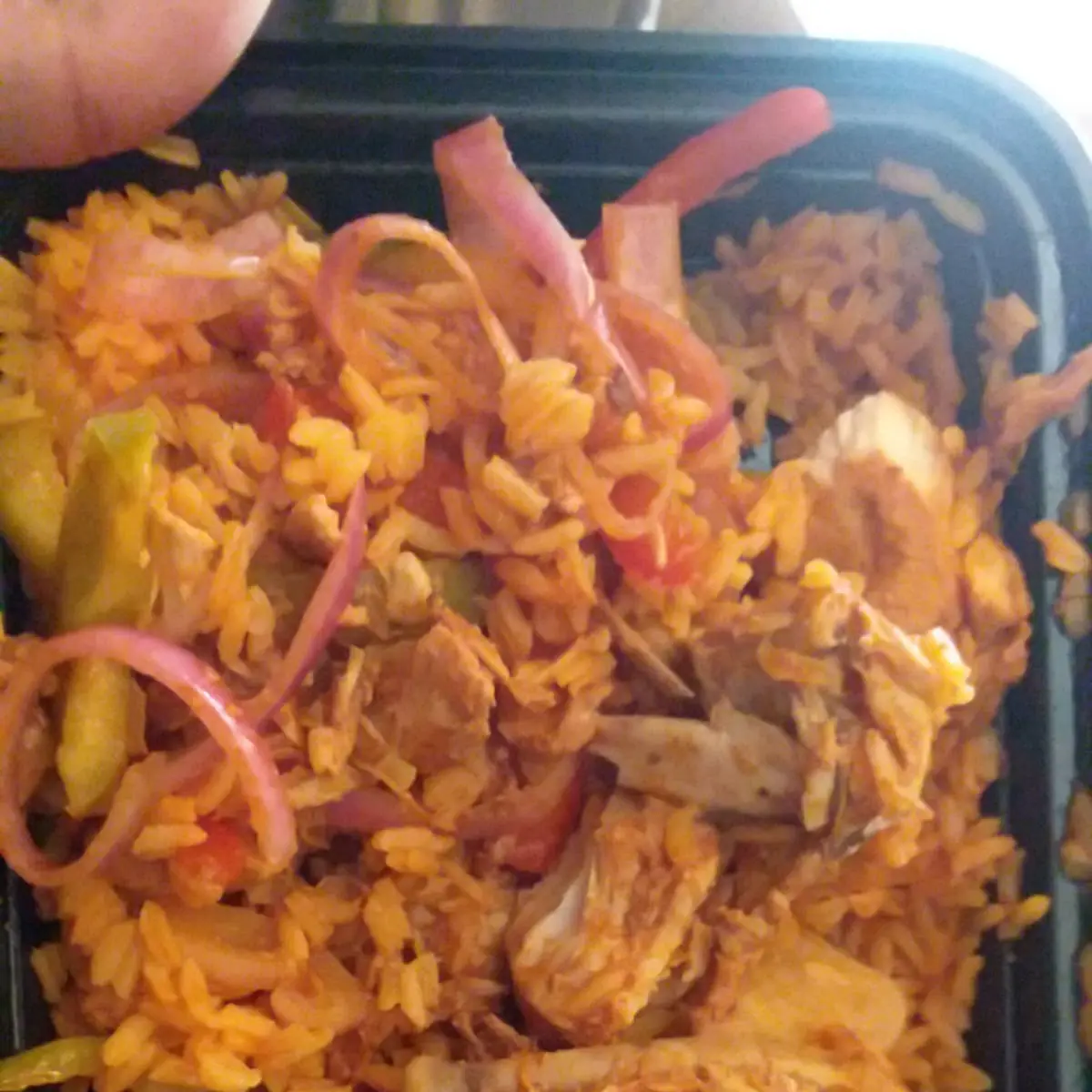 Stew Chicken with Rice
