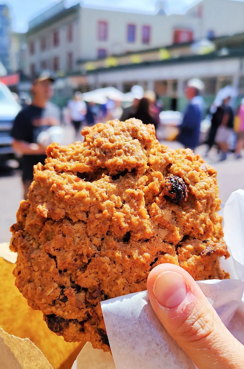 Vegan Oatmeal Raisin Cookie