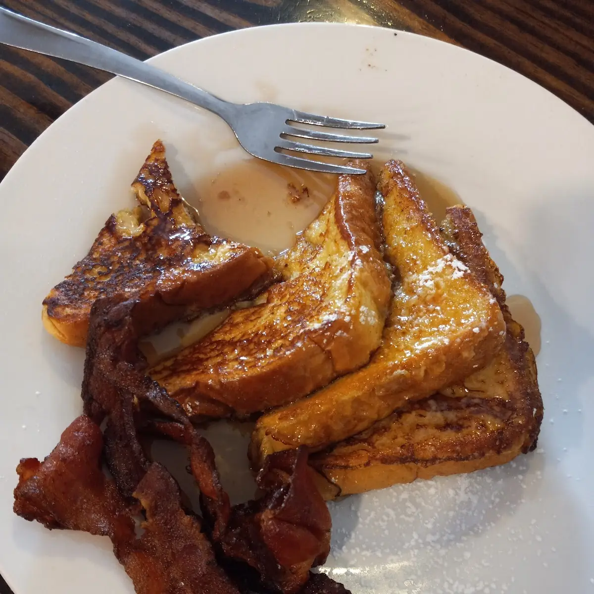 French Toast with Bacon