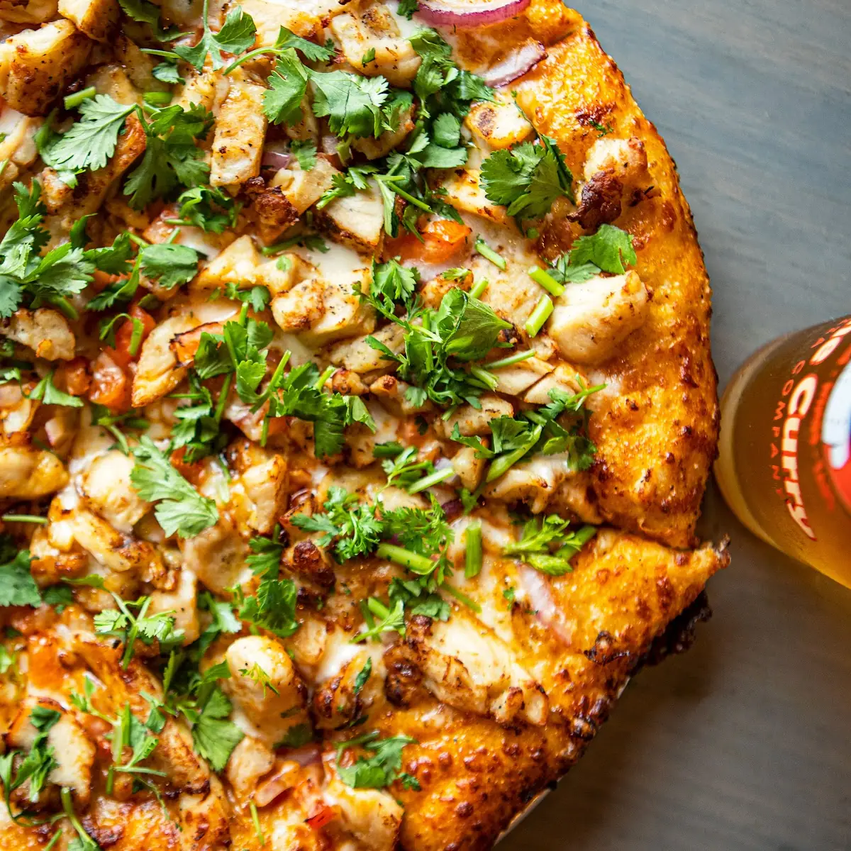 Spicy BBQ Chicken Pizza