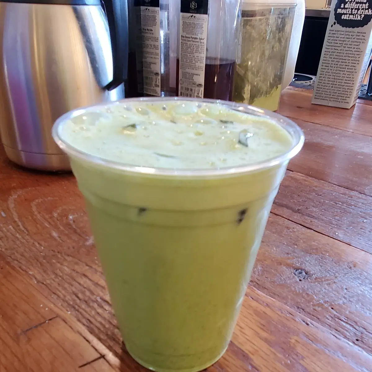 Iced Matcha Latte
