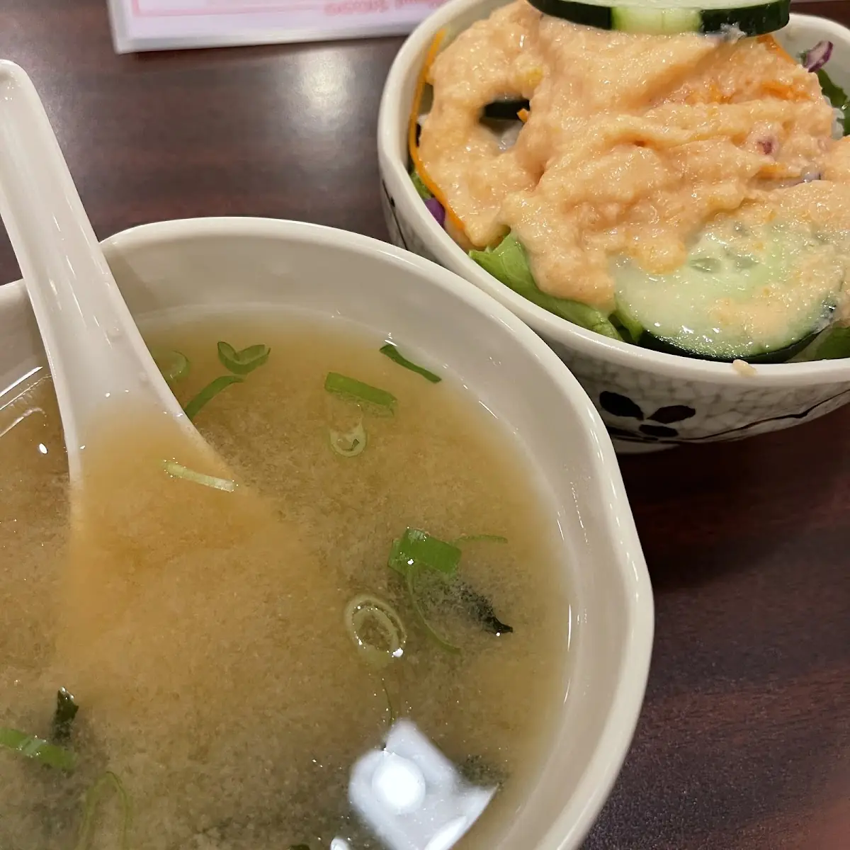 Miso and House Salad