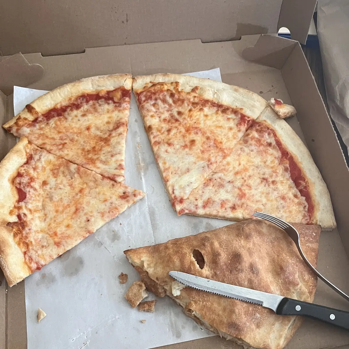 Breaded Chicken Calzone