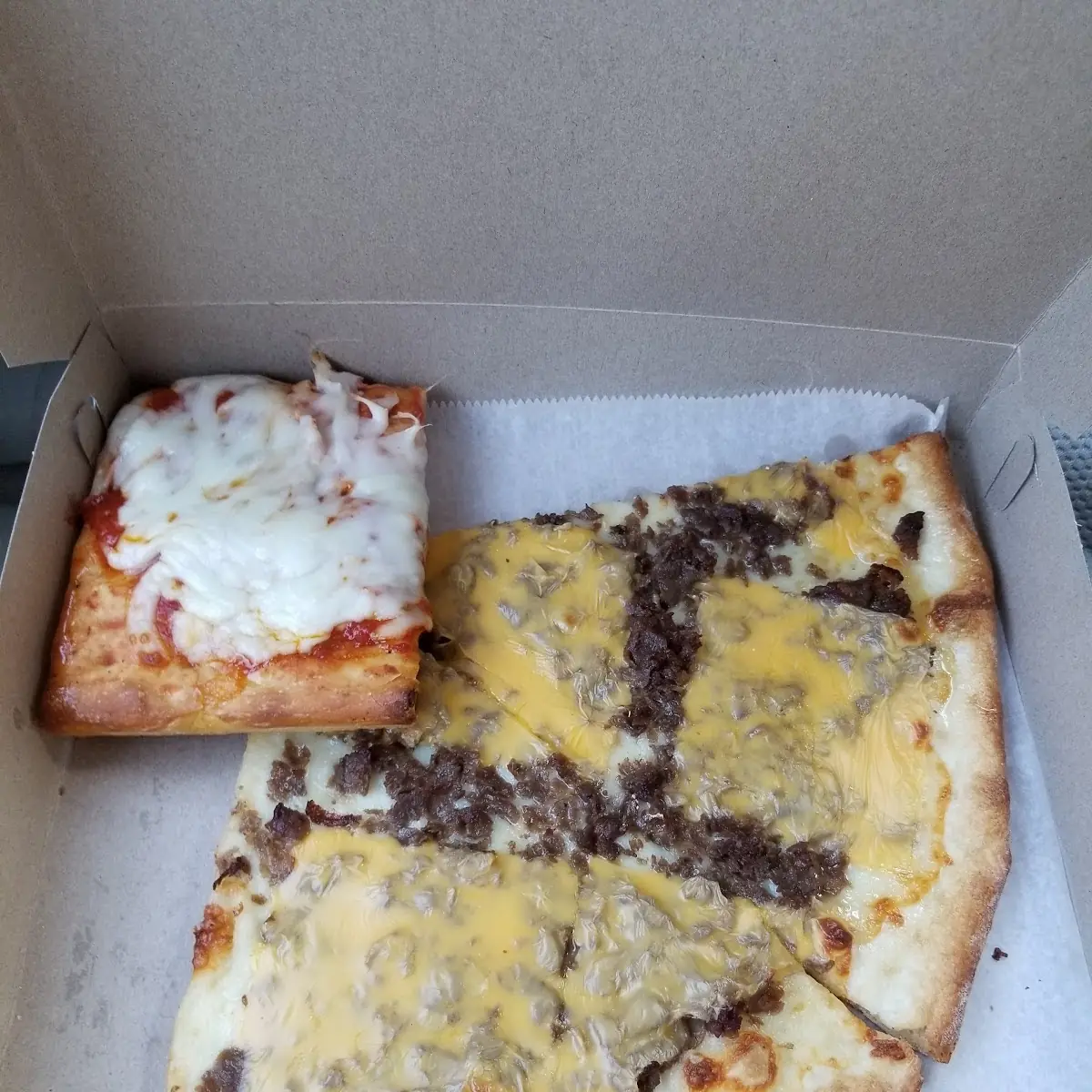 Cheese Steak Pizza & SC