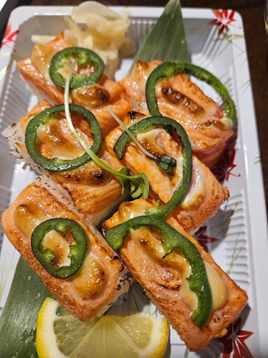Salmon Pressed Sushi