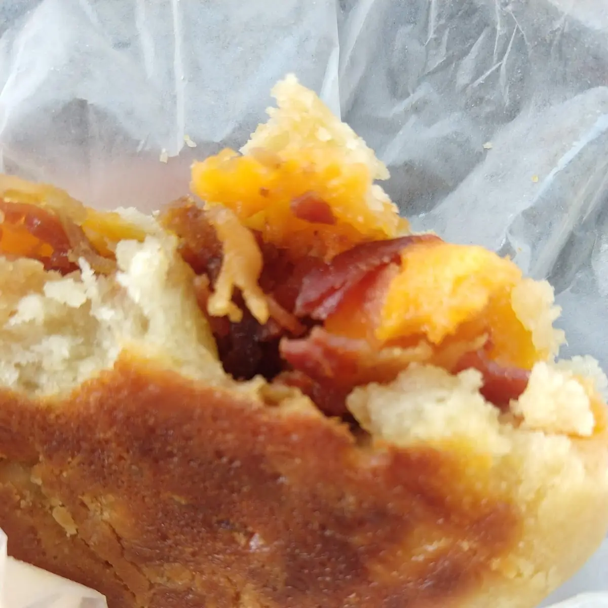 Bacon or Sausage Biscuit Bomb
