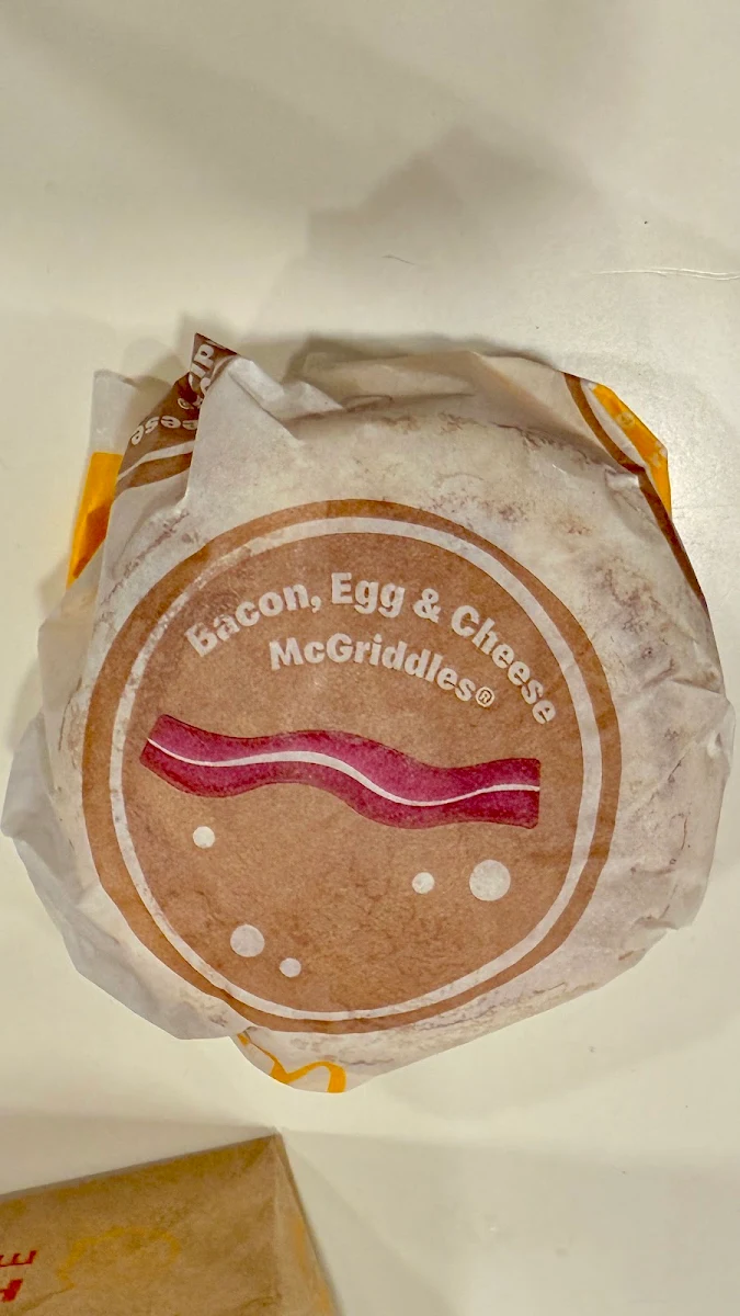 Mcgriddle with Bacon Egg & Cheese, McDonald's Collingwood
