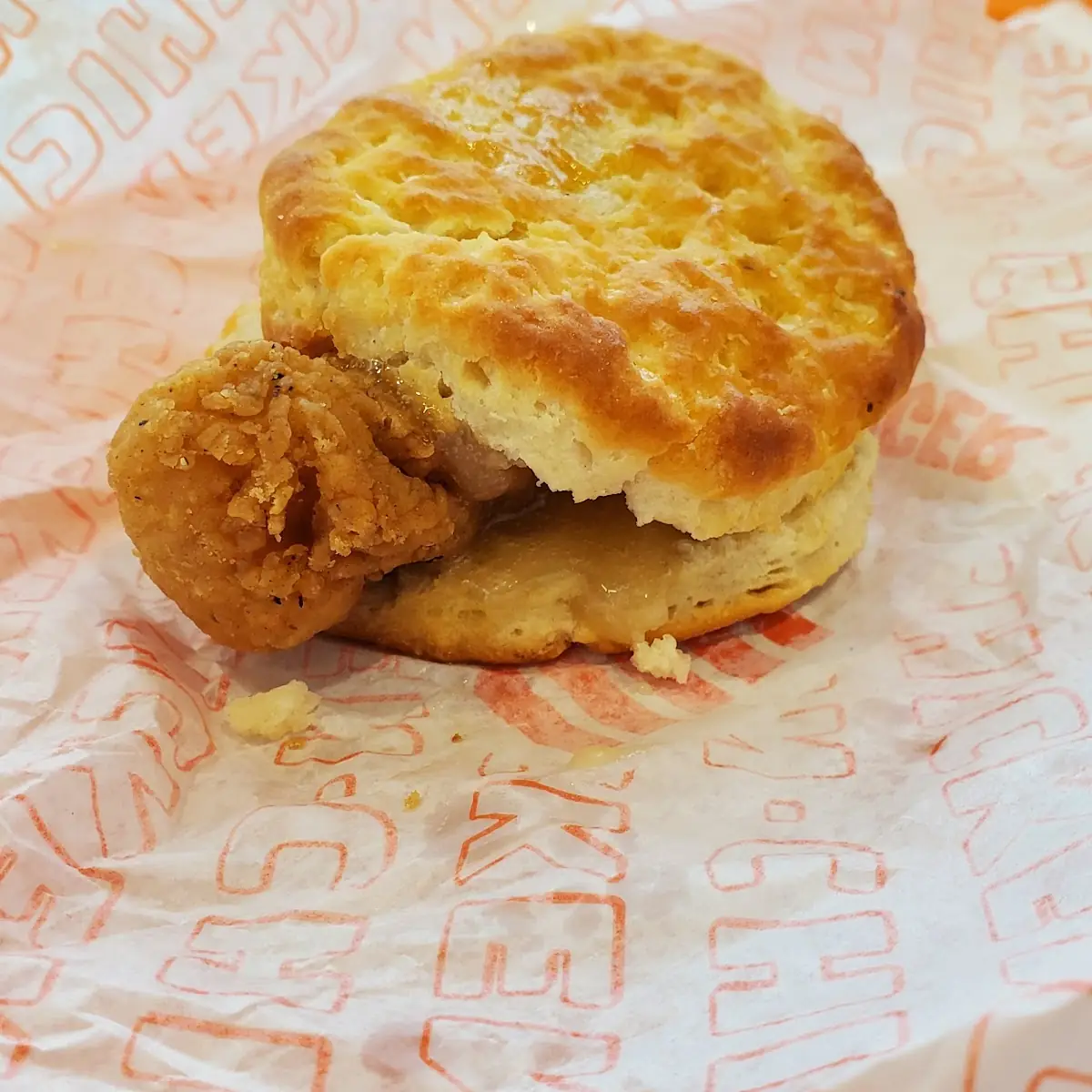 Honey Chicken Biscuit