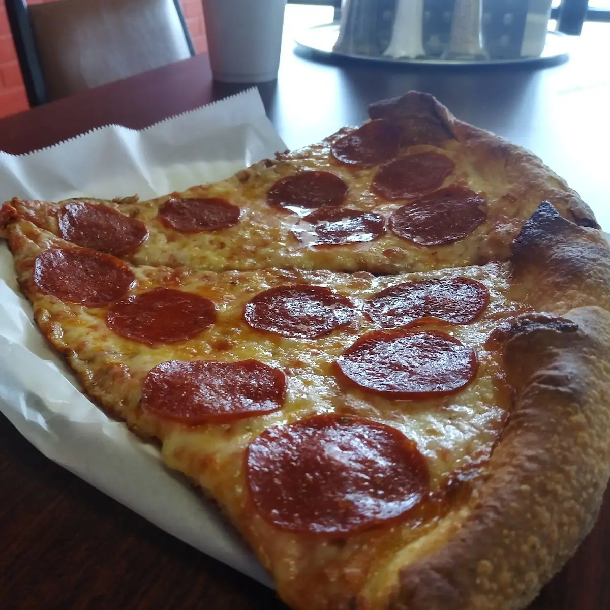 Pepperoni Pizza with Melted Cheese
