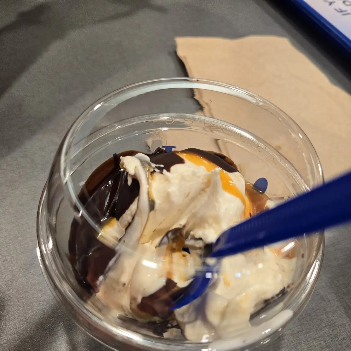 Carmel Peanut Butter Cup Custard
