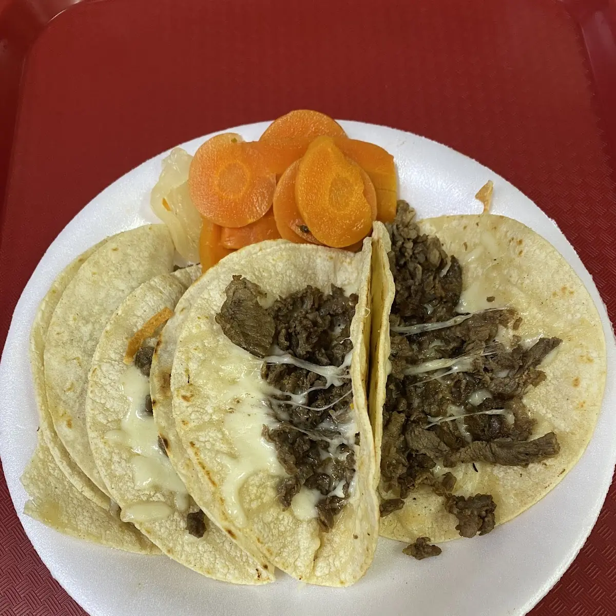 Quesatacos w Asada and Melted Cheese