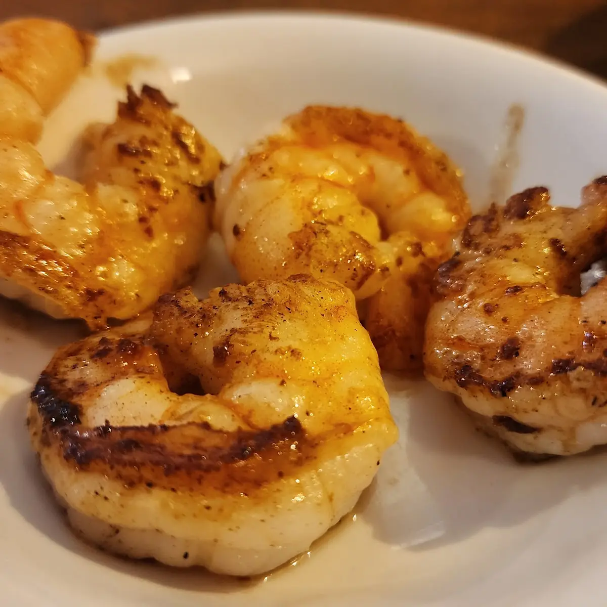 4 Grilled Shrimp