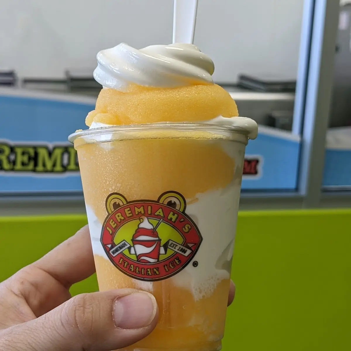 Mango Vanilla Ice Cream