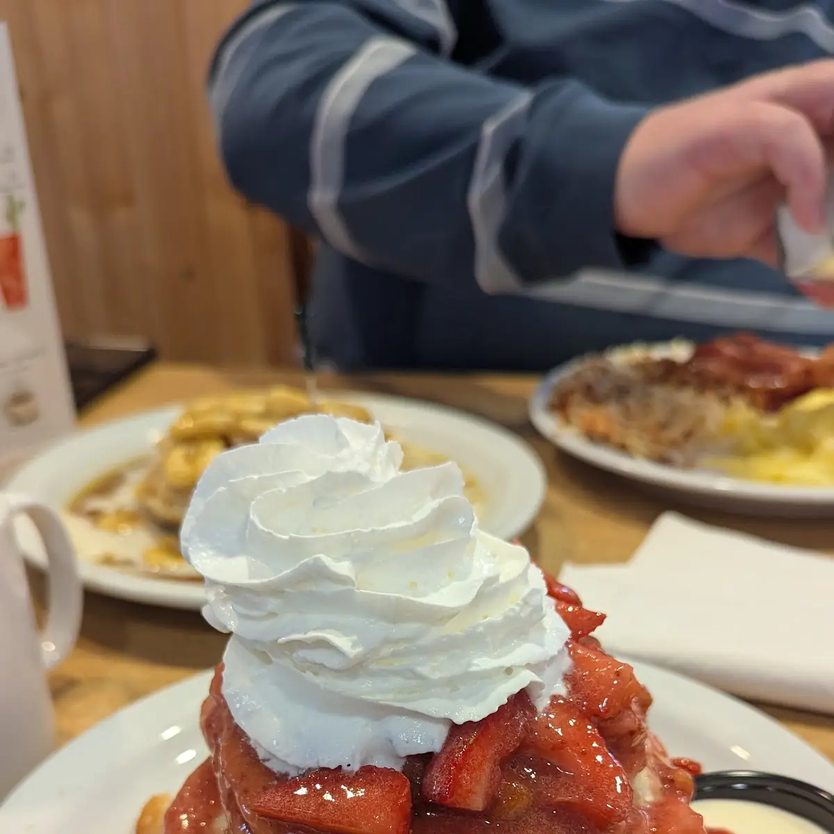 Strawberry Shortcake Pancakes
