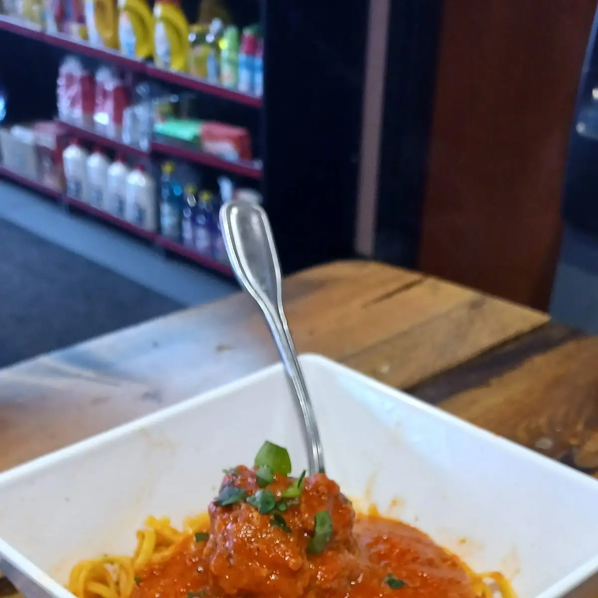 Spaghetti and Meatballs