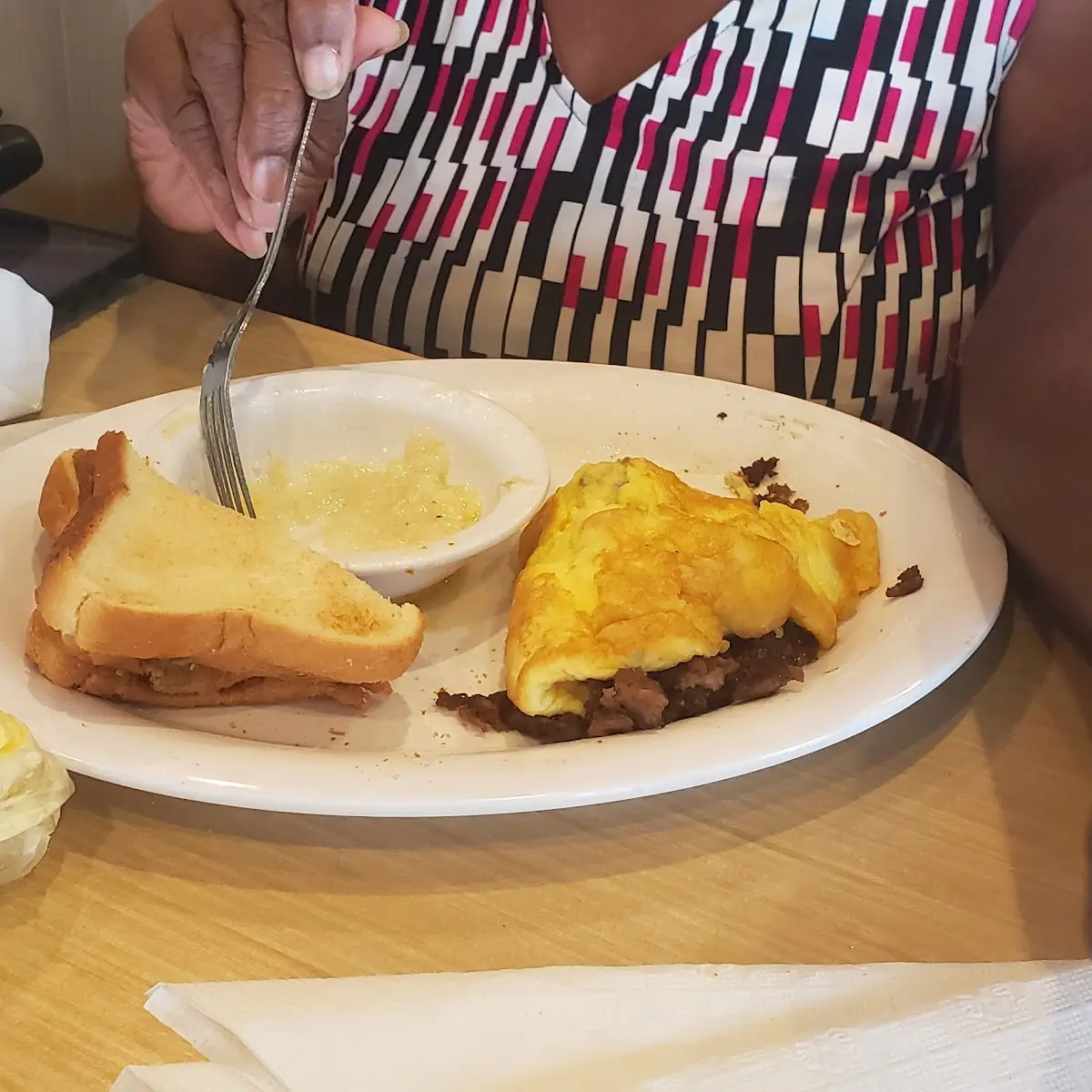 Steak Omelette