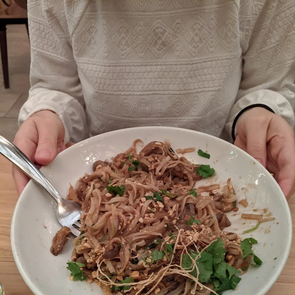 Mushroom Pad Thai