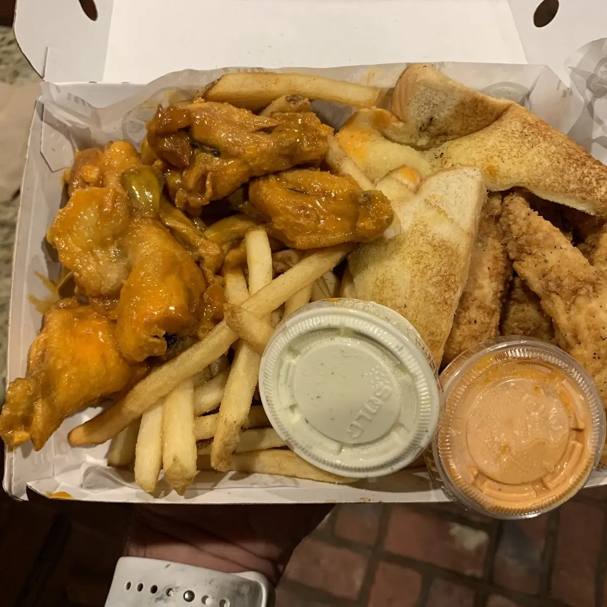 Wings and Tenders Combo with Ranch