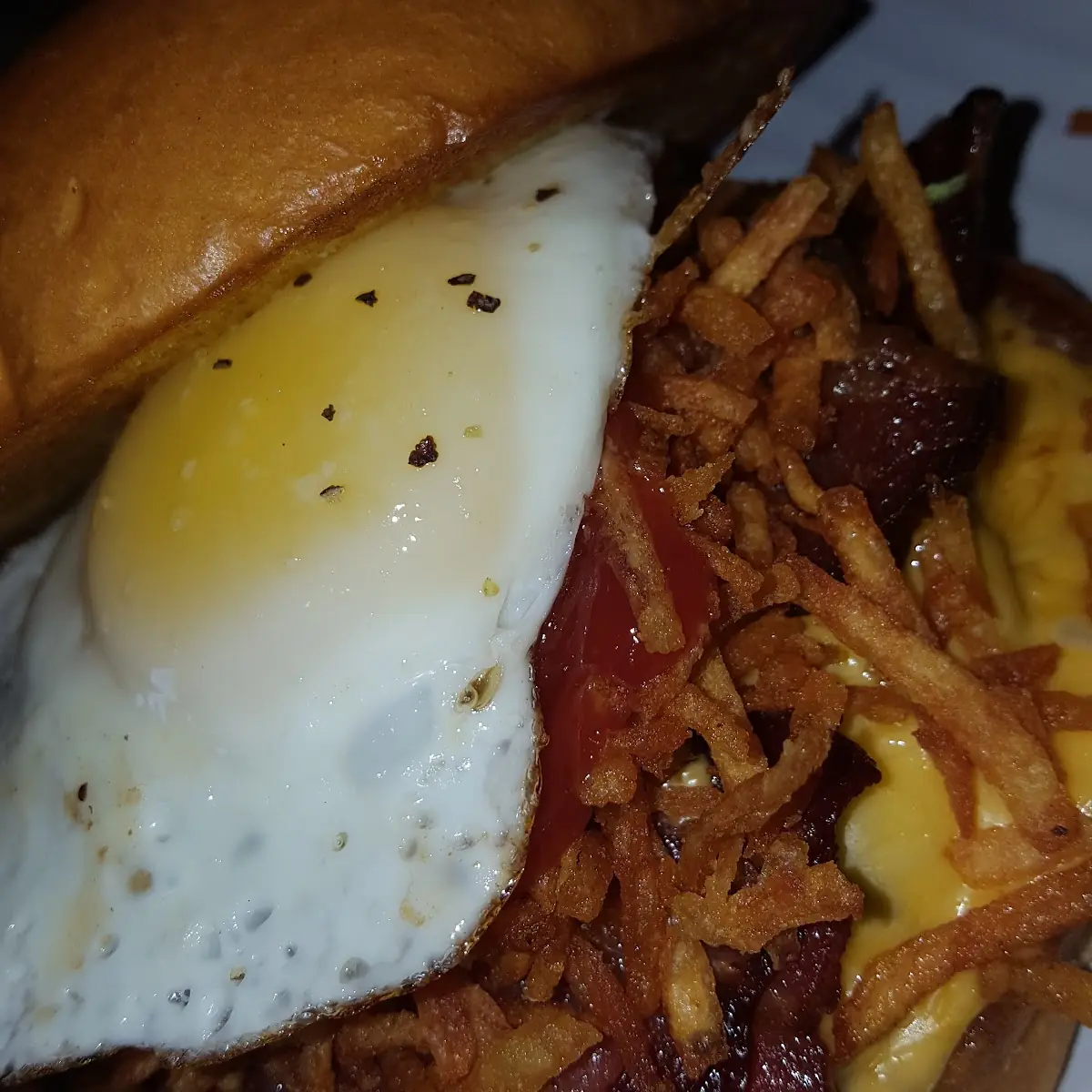 Chicken Fried Burger.
