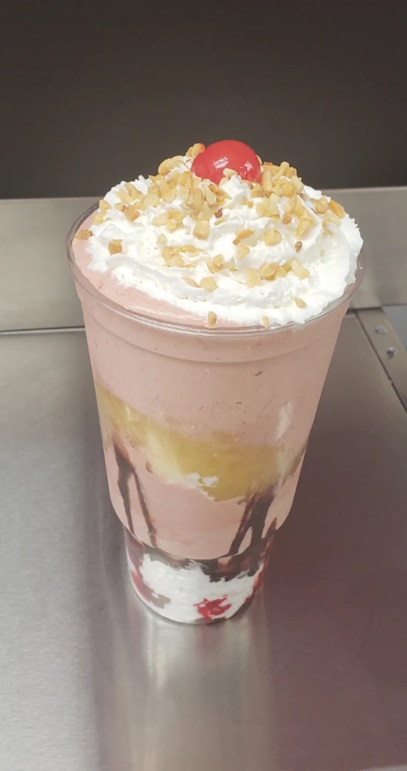 Banana Split Shake