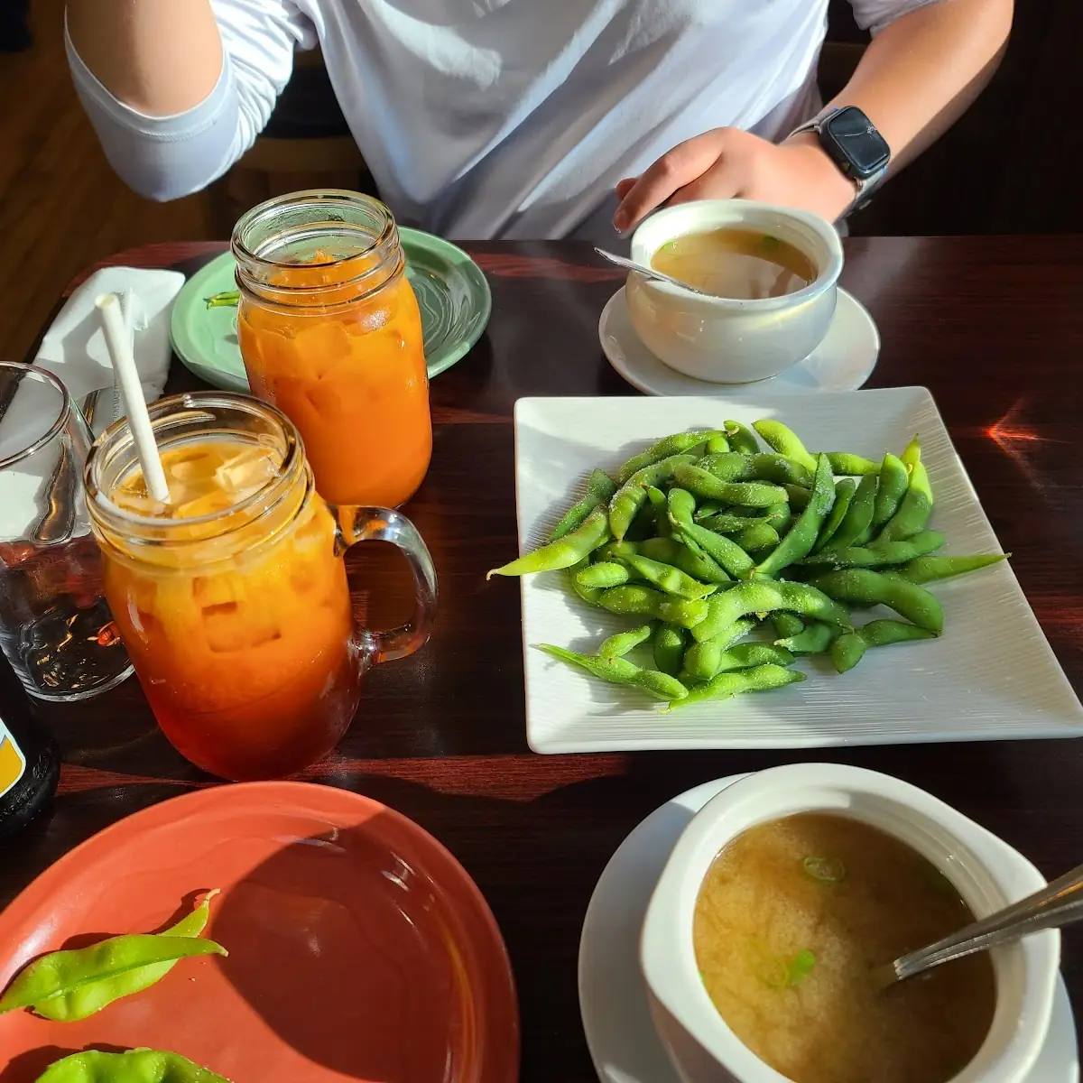 Edamame and Miso Soup