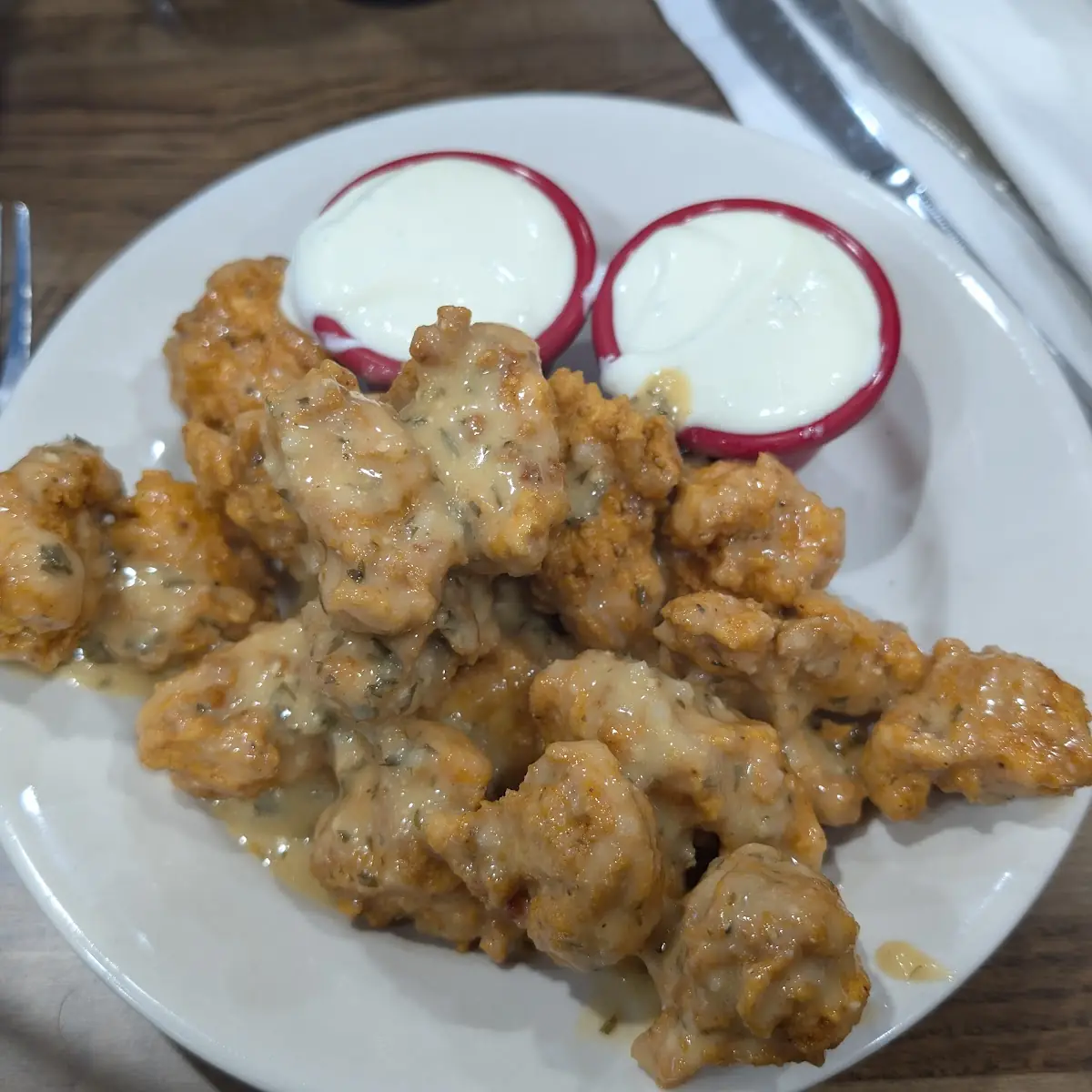 Garlic Chicken Bites