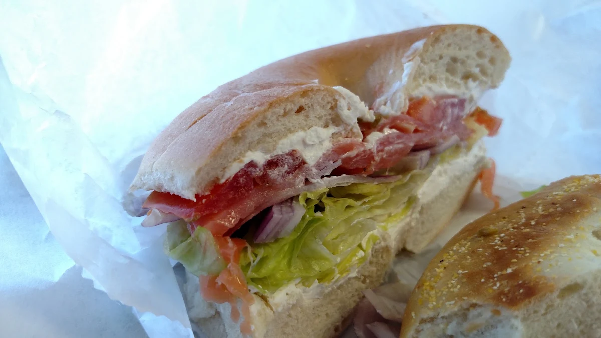Nova Lox Sandwich