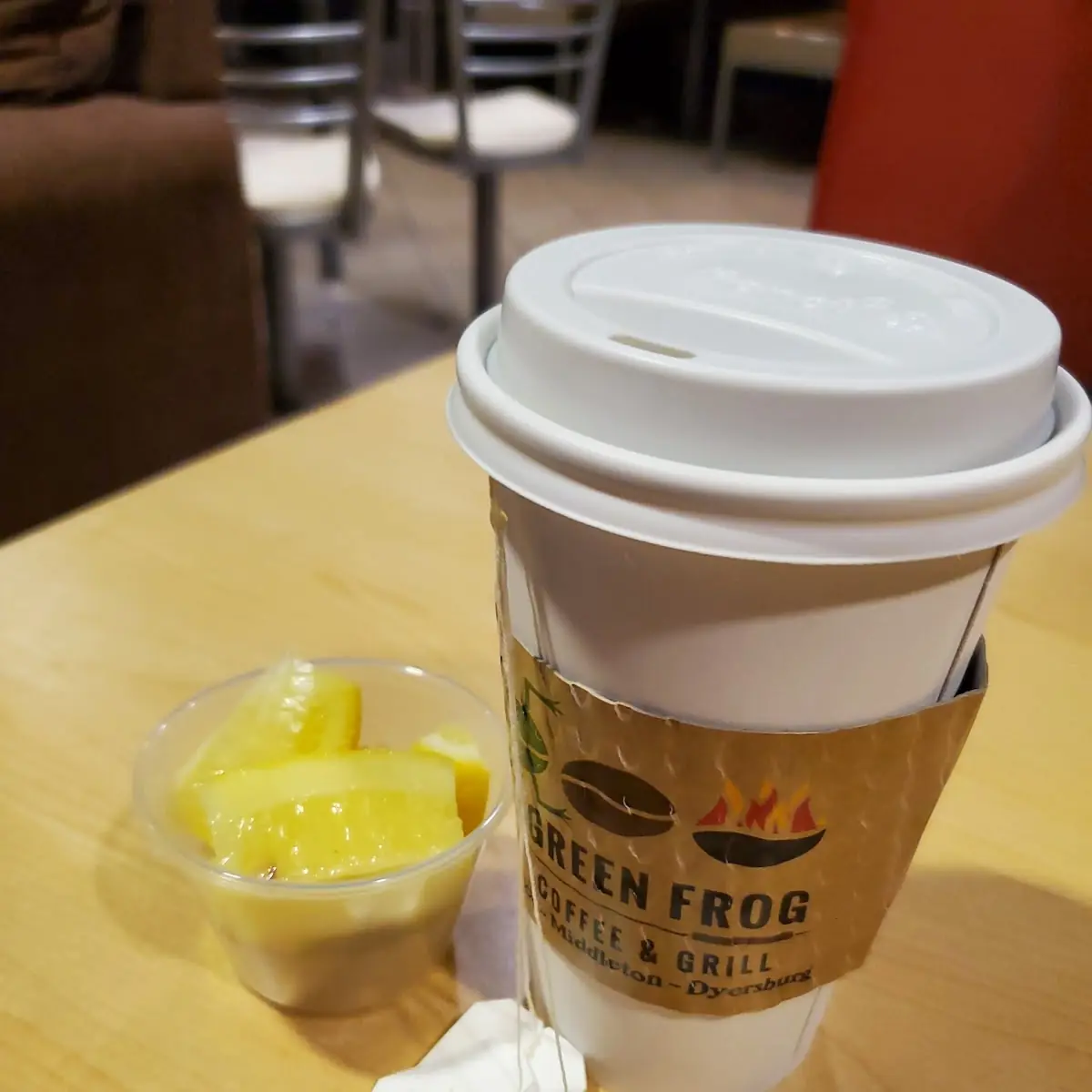 Hot Tea with Lemon