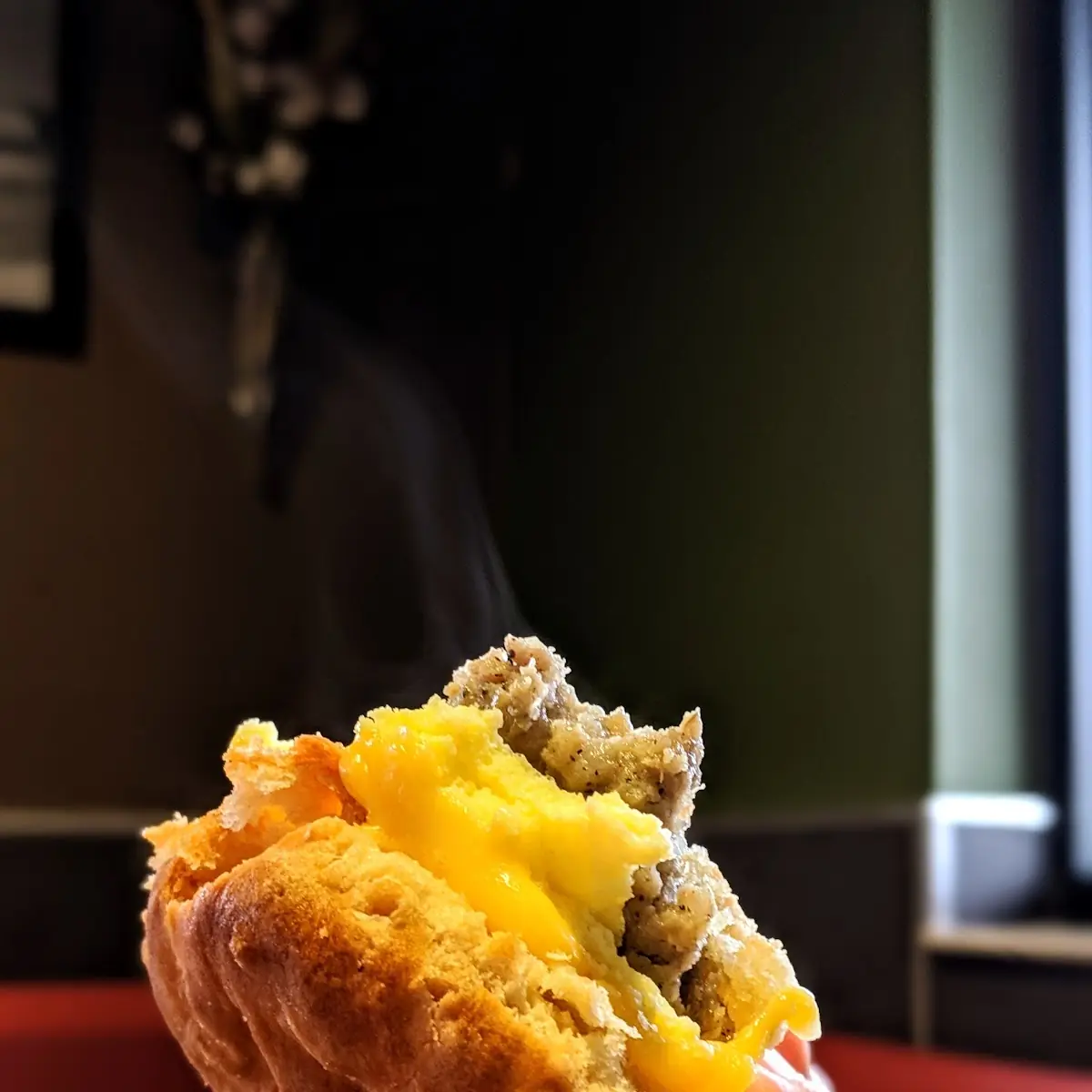 Sausage Egg Cheese Croissant